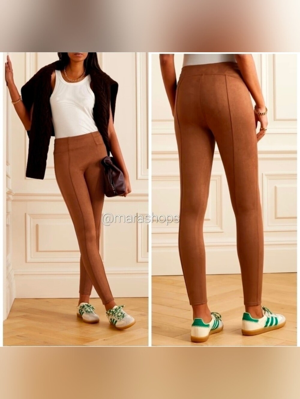 Spanx Faux Suede Leggings